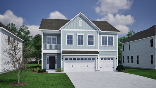New construction Single-Family house 4206 Sweet Ivy Lndg, Durham, NC 27703 plan Saluda II - image