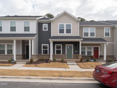 New construction Townhouse house 3703 Rosebush Dr, Zebulon, NC 27597 plan Thorton - image