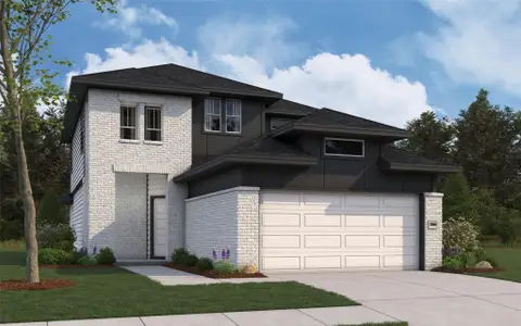 New construction Single-Family house 25534 Blossom Ct, Montgomery, TX 77316 plan Matagorda - image