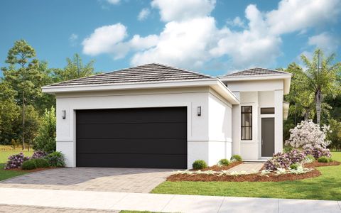 New construction Single-Family house 7999 Sw Andrea Wy, Port St. Lucie, FL 34987 plan Caroline - image