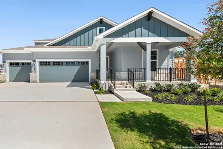 New construction Single-Family house 8131 Wellstone, Schertz, TX 78154 plan Crestview - image