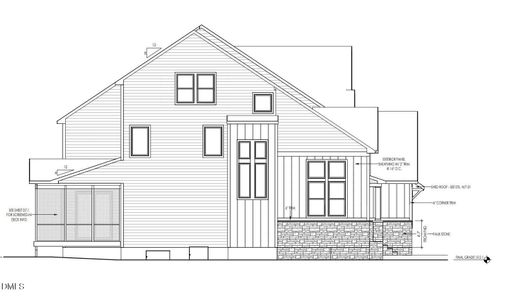 New construction Single-Family house 122 Preston Trce, Pittsboro, NC 27312 plan Branford - image