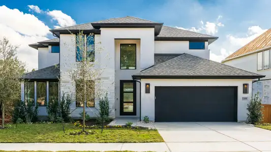 New construction Single-Family house 1308 Scarlet Sage Dr, Georgetown, TX 78628 plan 3399W - image
