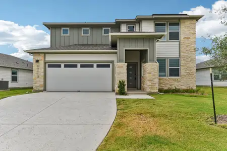 New construction Single-Family house 17112 Lomond Wy, Pflugerville, TX 78660 plan The Kessler (454) - image