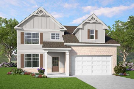 New construction Single-Family house 5901 Ruby Fls, Stonecrest, GA 30038 plan Colehill - image