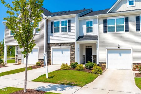 New construction Townhouse house 6503 Tremolo Trail, Raleigh, NC 27616 - photo 0