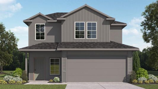 New construction Single-Family house 305 Lake Sweetwater Ln, Buda, TX 78610 The Florence- photo 0