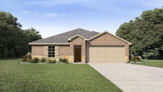 New construction Single-Family house 443 Epiphany Ln, Lavon, TX 75166 plan Brookshire - image