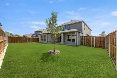 New construction Single-Family house 540 Wickerdale Wy, Little Elm, TX 75068 plan Princeton 2F-EW - image