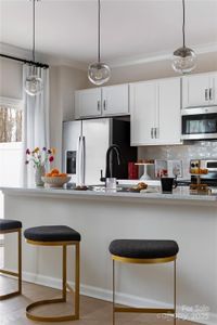 New construction Townhouse house 6013 Longar Ln, Charlotte, NC 28269 plan Anson - image