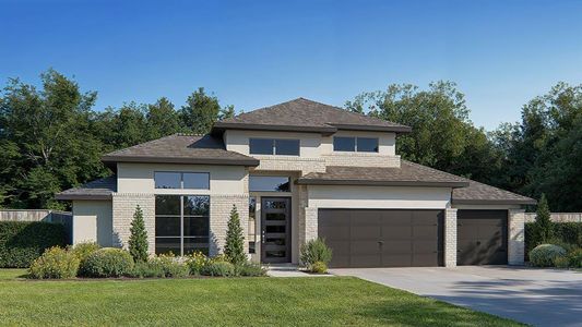 New construction Single-Family house 9002 Sierra Nevada Dr, Manvel, TX 77578 3295W- photo 0