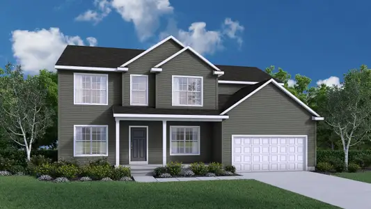 New construction Single-Family house 5676 Dorothy Cir, Clarence, NY 14032 plan The Cambridge - image