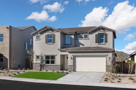 New construction Single-Family house 34504 N Timberlake Manor, San Tan Valley, AZ 85142 Slate- photo 0