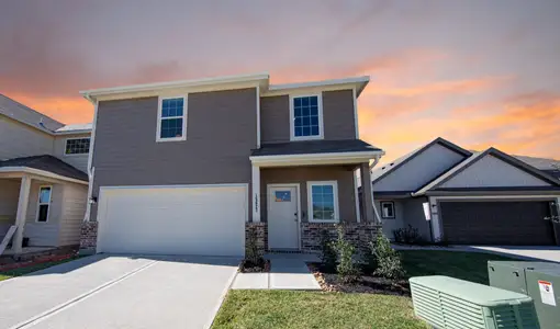 New construction Single-Family house 15627 Buffalo Meadow Ct, Houston, TX 77090 plan The Lakeland - image