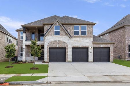 New construction Single-Family house 6405 Godwin Drive, Celina, TX 75009 Princeton 2F-EW- photo 0