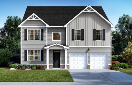 New construction Single-Family house 1306 Village Brook Drive, Dacula, GA 30019 - photo 0