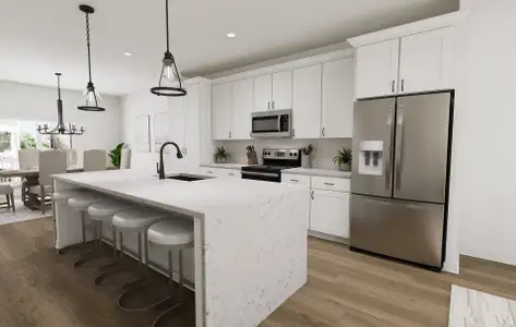 New construction Townhouse house 706 Portia Wy, Durham, NC 27560 plan Page - image