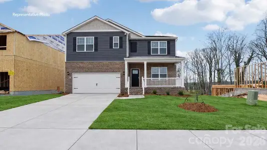 New construction Single-Family house 3341 Colorado Blue Ct, Gastonia, NC 28056 plan Hayden - image