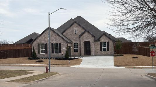 New construction Single-Family house 208 Bristol Ln, Azle, TX 76020 plan Springport - image