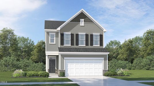 New construction Single-Family house 3012 Bay Foal Ln, Durham, NC 27703 plan Oakley II - image