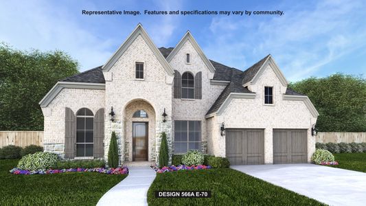New construction Single-Family house 2313 Sorrelwood Ct, Celina, TX 75009 plan 566A - image