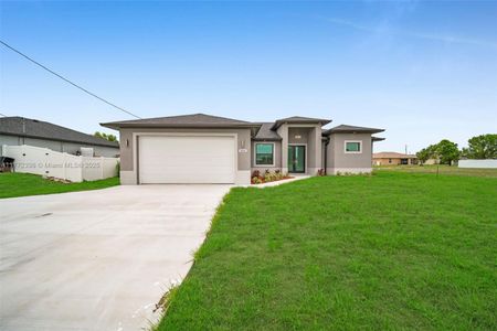 New construction Single-Family house 1846 Diplomat Pkwy W, Cape Coral, FL 33993 - image