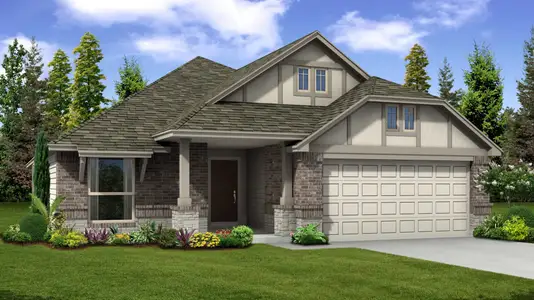 New construction Single-Family house 283 Tailwind Dr, Kyle, TX 78640 plan Crow - image