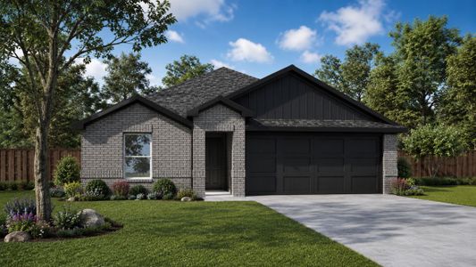 New construction Single-Family house 12252 Lexington Heights Dr, Willis, TX 77318 plan Baylor - image