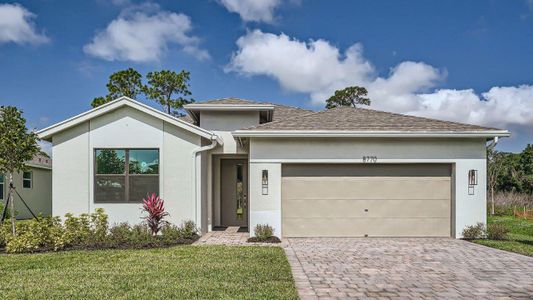 New construction Single-Family house 8851 Sw Kanner Oaks Dr, Stuart, FL 34997 plan Delray - image