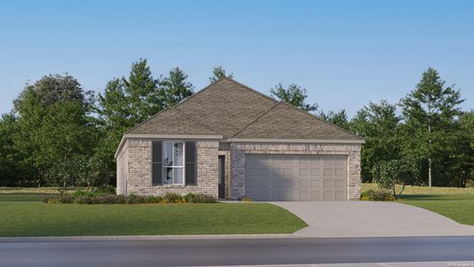 New construction Single-Family house 1928 Stonechat, New Braunfels, TX 78130 - image