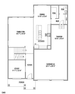 New construction Single-Family house 2093 Falling Leaf, Windsor, CO 80550 plan C405 - image 3