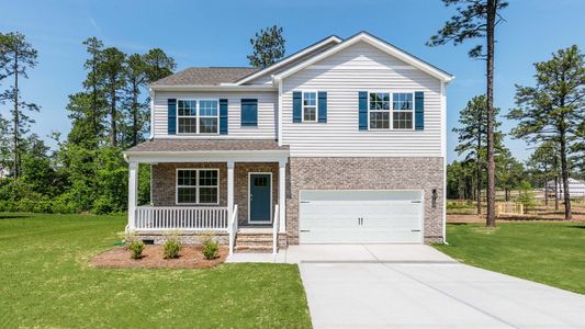 New construction Single-Family house 3000 Platinum Circle, W, West End, NC 27376 plan Hayden - image