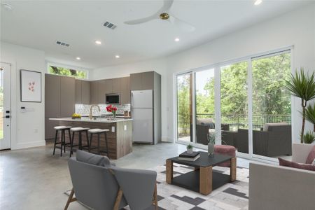 New construction Single-Family house 1713 E M Franklin Ave, Unit 2, Austin, TX 78721 - image 16
