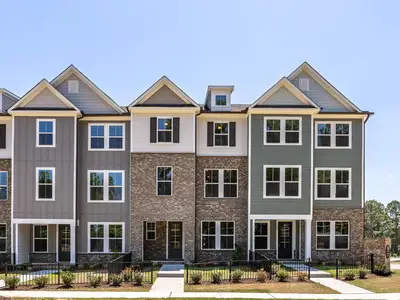 New construction Townhouse house 131 Broadway St, Knightdale, NC 27545 plan The Mitchell Interior - image