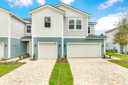 New construction Townhouse house 180 Brandon Lakes Drive, Saint Augustine, FL 32092 - photo 0