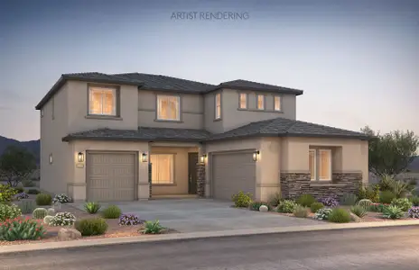New construction Single-Family house 24449 N 166Th Ln, Surprise, AZ 85387 plan Starwood - image