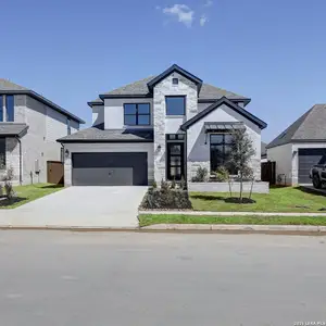 New construction Single-Family house 132 Merry Calf Ln, Boerne, TX 78006 plan 2722H - image
