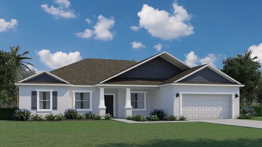 New construction Single-Family house 8925 North Golfview Drive, Citrus Springs, FL 34434 Charlotte- photo 0