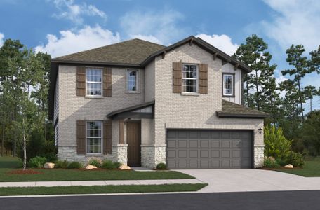 New construction Single-Family house 171 Gathering Dr, San Antonio, TX 78245 plan Bastrop - image