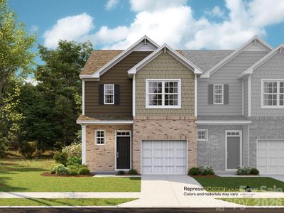 New construction Fourplex house 1408 Teal Trce, Belmont, NC 28012 plan Carlton - image