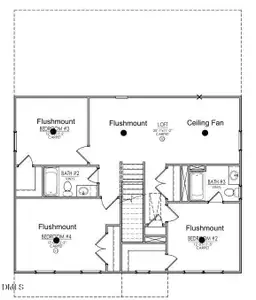 New construction Single-Family house 106 S Bream Ct, Angier, NC 27501 Rivercrest II- photo 0