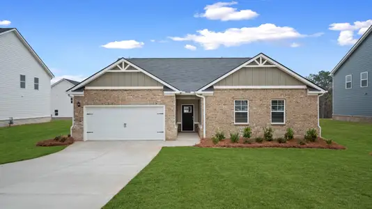 New construction Single-Family house 87 Weymouth Dr, Locust Grove, GA 30248 plan Denton - image
