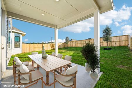New construction Single-Family house 17825 Stone Terrace Ln, Montgomery, TX 77316 plan The Cedar (4012) - image