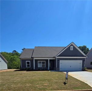 New construction Single-Family house 140 Harmony Farms Orch, Eatonton, GA 31024 plan (GA)Carson A 2 Front Entry - image
