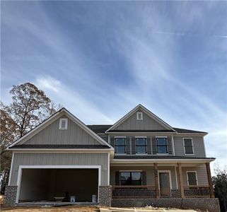 New construction Single-Family house 1176 Red Oak Boulevard, Loganville, GA 30052 The Hayden- photo 0