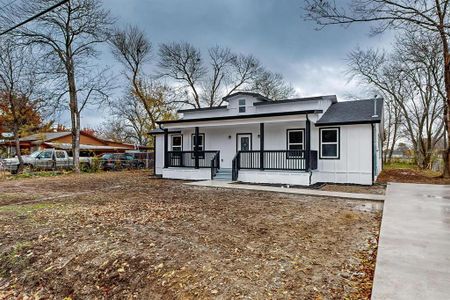 View of front of property with a porch