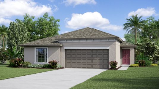 New construction Single-Family house 17782 Monte Isola Wy, North Fort Myers, FL 33917 plan Harrisburg - image