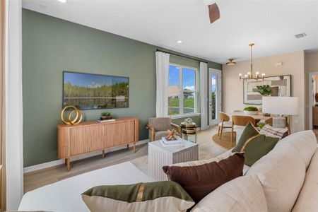 New construction Townhouse house 722 Blissful Gardens Wy, Apopka, FL 32703 plan Amity - image 10