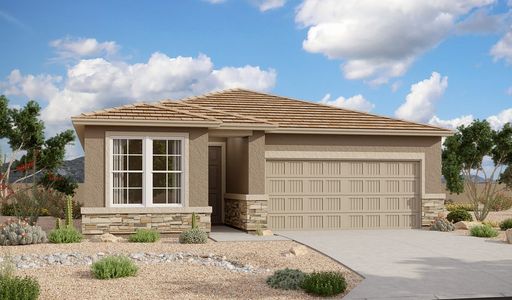 New construction Single-Family house 35002 S Stargazer Ave, Red Rock, AZ 85145 Larimar- photo 0