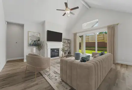 New construction Single-Family house 5151 Silverbell Ln, Montgomery, TX 77316 plan 5019 Elevation D - image 7